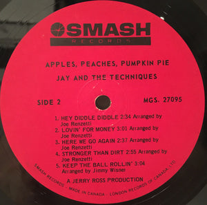 Jay & The Techniques - Apples, Peaches, Pumpkin Pie