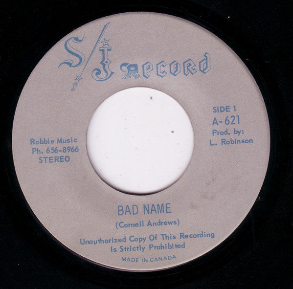 Carnell Andrews, Big 1 - Bad Name -