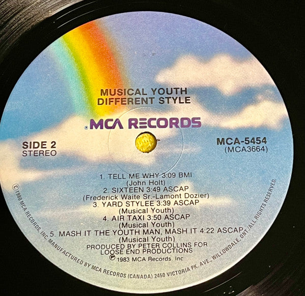 Musical Youth - Different Style! - 1983