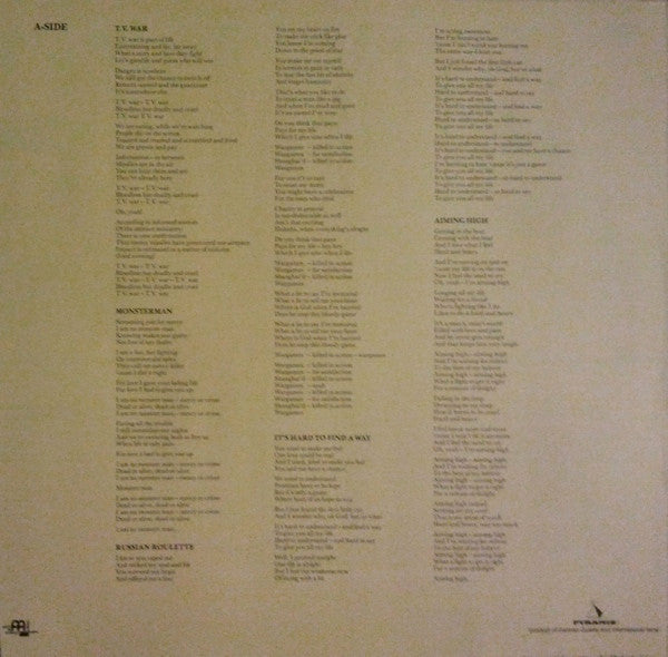 Accept - Russian Roulette - 1986