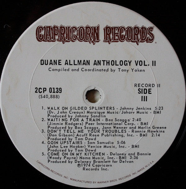 Duane Allman - An Anthology Vol. II