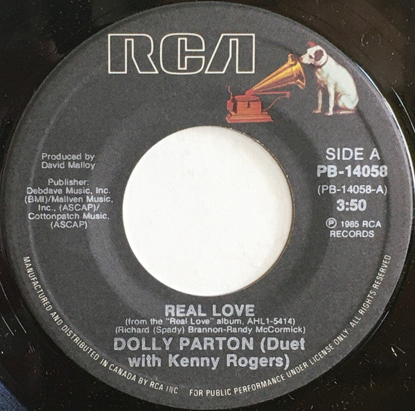 Dolly Parton Duet With Kenny Rogers - Real Love / I Can't Be True - 1985