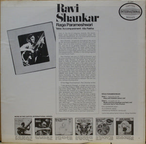Ravi Shankar - Raga Parameshwari - 1972