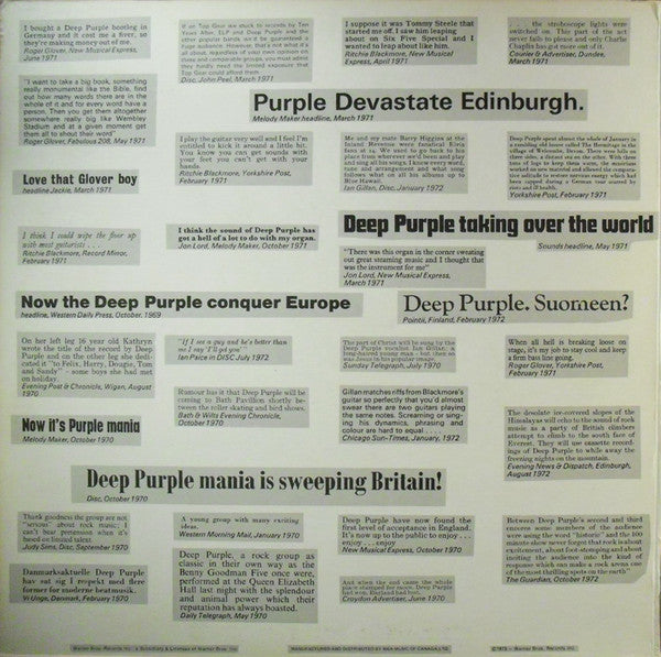 Deep Purple - Who Do We Think We Are - 1973