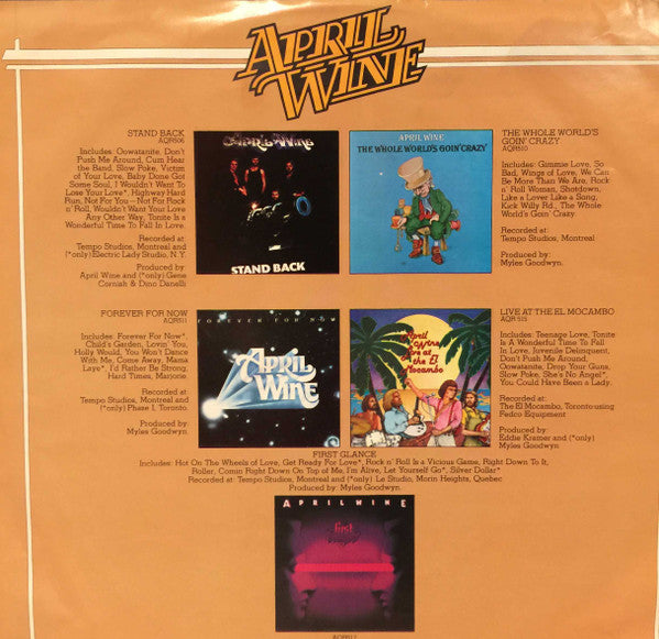 April Wine - Greatest Hits - 1979