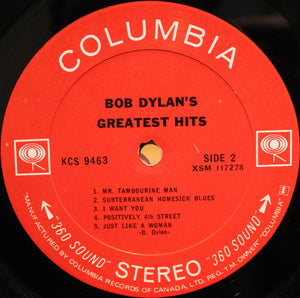 Bob Dylan - Bob Dylan's Greatest Hits - 1967