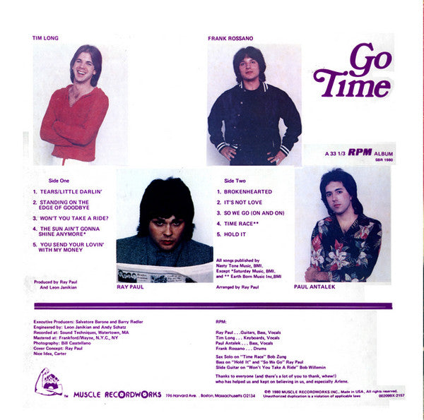 Ray Paul & RPM - Go Time - 1980