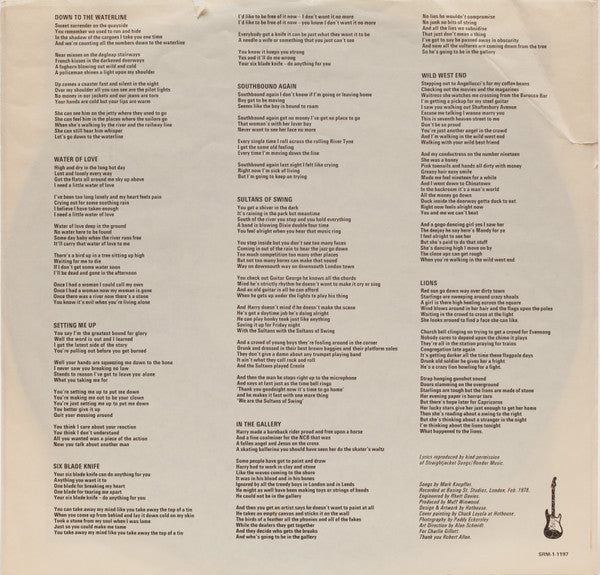 Dire Straits - Dire Straits - 1978