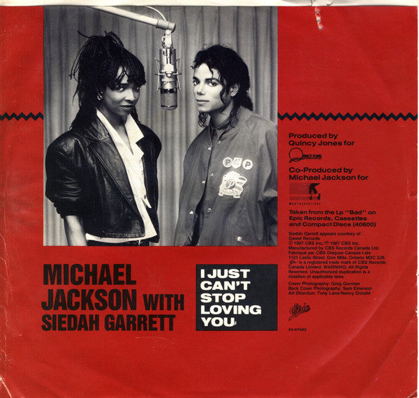 Michael Jackson - I Just Can't Stop Loving You - 1987
