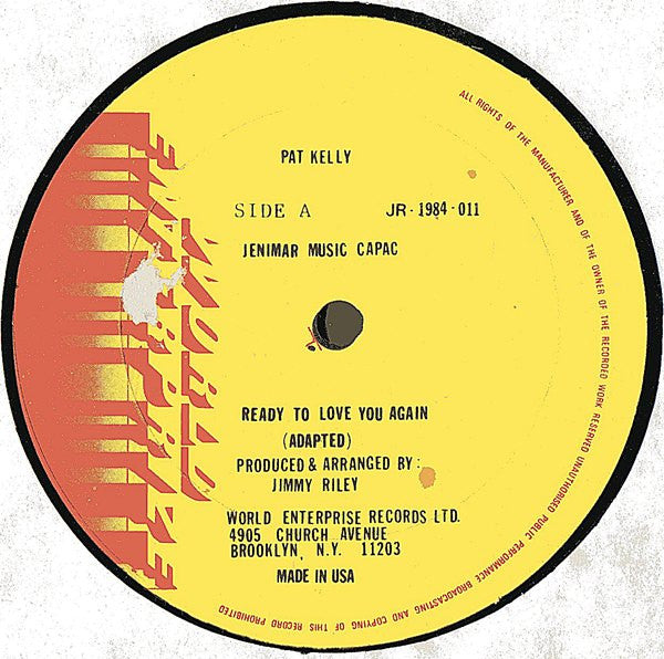 Pat Kelly - Ready To Love You Again