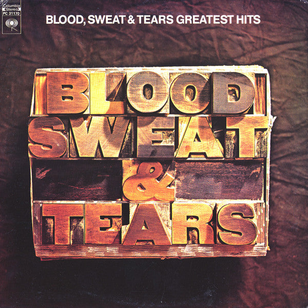 Blood, Sweat And Tears - Blood, Sweat And Tears Greatest Hits Vinyl Record