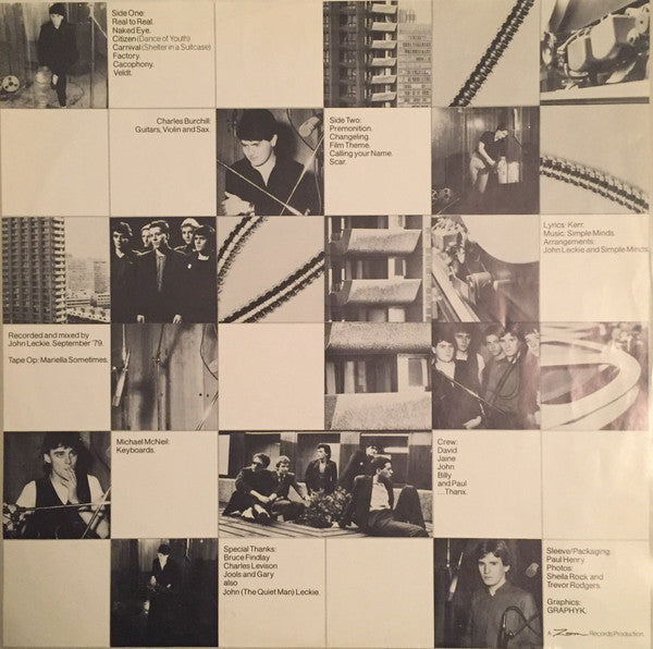 Simple Minds - Real To Real Cacophony - 1979