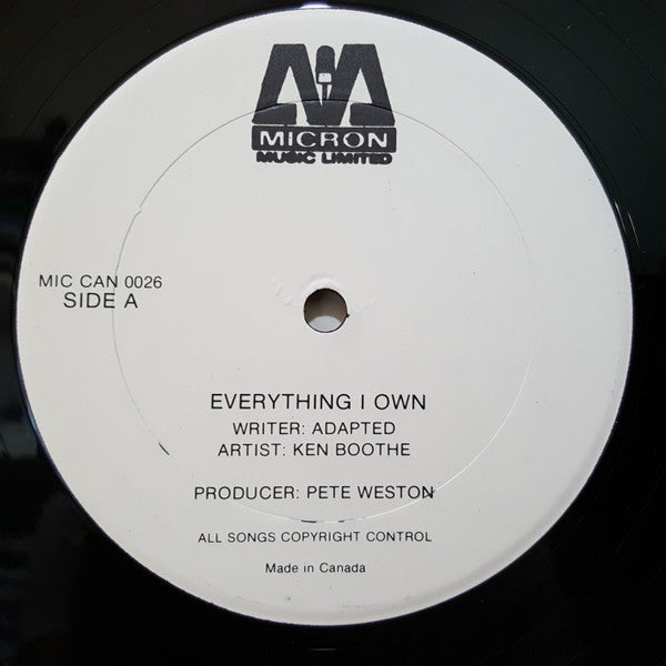 Ken Boothe - Everything I Own