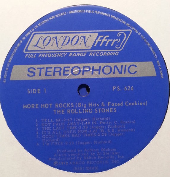 The Rolling Stones - More Hot Rocks (Big Hits & Fazed Cookies)