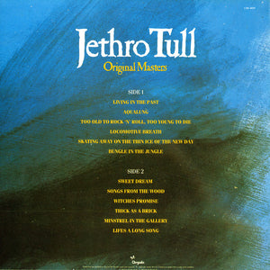 Jethro Tull - Original Masters Vinyl Record