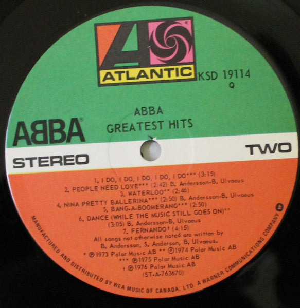 ABBA - Greatest Hits - 1977
