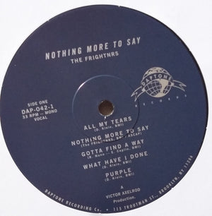 The Frightnrs - Nothing More To Say