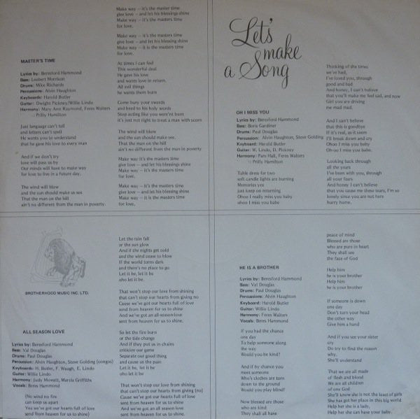 Beres Hammond - Let's Make A Song