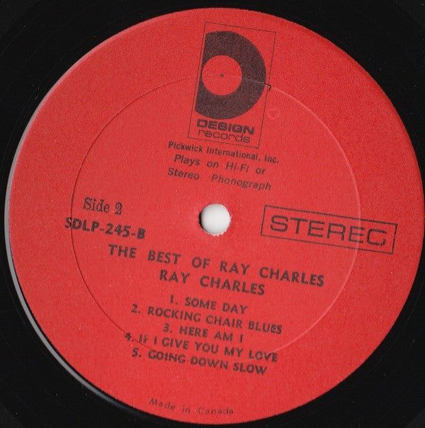 Ray Charles - The Best Of Ray Charles