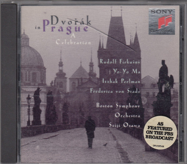 Antonín Dvořák, Rudolf Firkušný, Yo-Yo Ma, Itzhak Perlman, Frederica von Stade, Boston Symphony Orchestra, Seiji Ozawa - Dvořák In Prague (A Celebration) (CD) - 1994