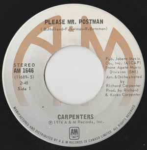 Carpenters - Please Mr. Postman - 1974