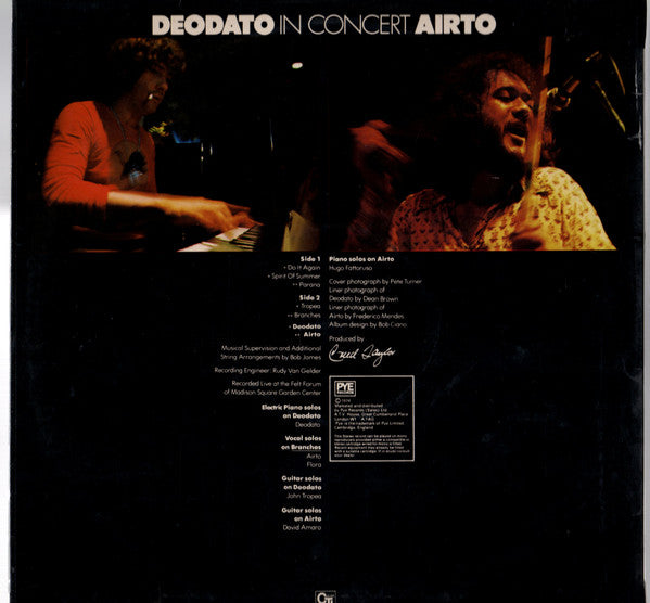 Eumir Deodato - In Concert