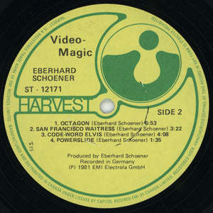 Eberhard Schoener - Video-Magic - 1981