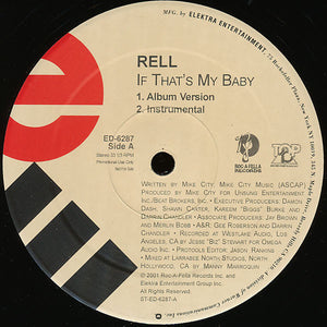 Rell - If That's My Baby - 2001