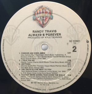 Randy Travis - Always & Forever - 1987