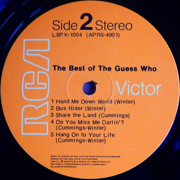 The Guess Who - The Best Of The Guess Who
