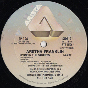 Aretha Franklin - Livin' In The Streets - 1981