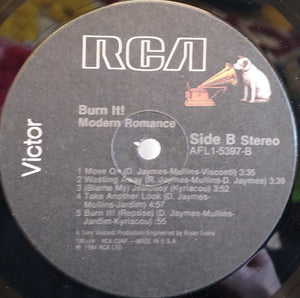 Modern Romance - Burn It! - 1985