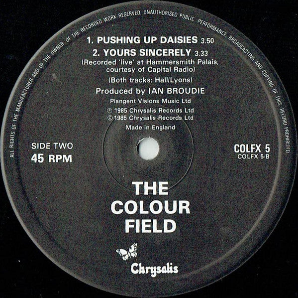 Colourfield, The - Things Could Be Beautiful - 1986