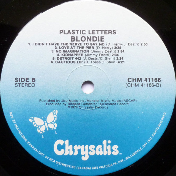 Blondie - Plastic Letters