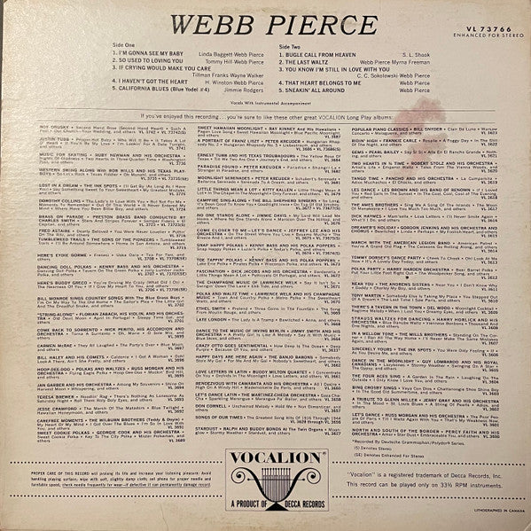 Webb Pierce - Webb Pierce