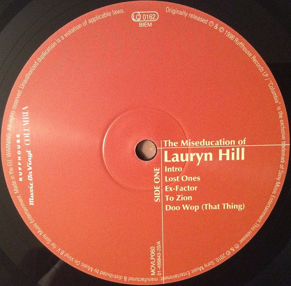 Lauryn Hill - The Miseducation Of Lauryn Hill - 2010