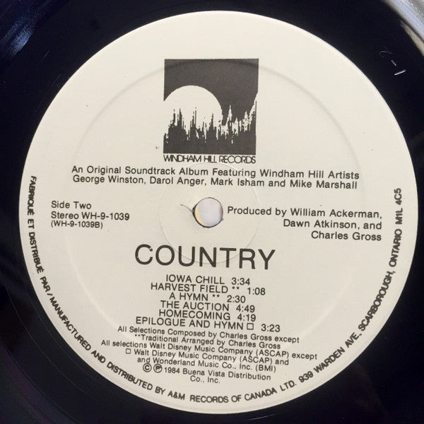Charles Gross - Country (An Original Soundtrack Album) - 1984