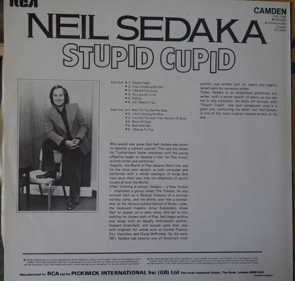 Neil Sedaka - Stupid Cupid - 1976