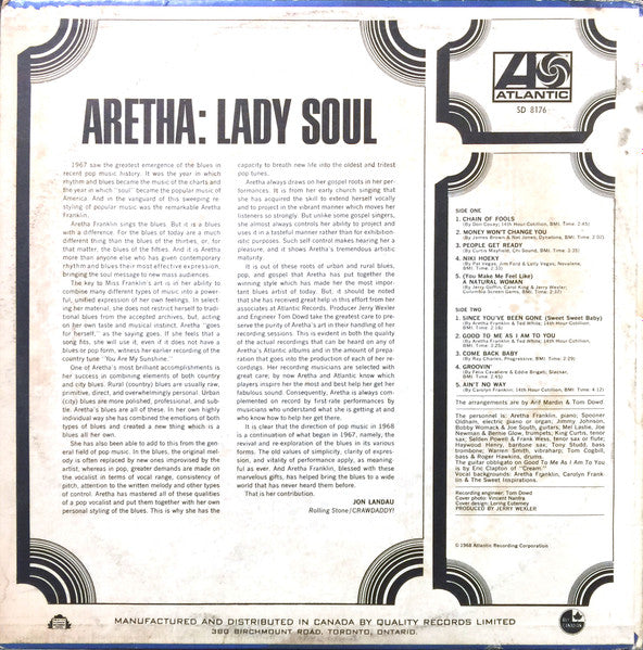 Aretha Franklin - Lady Soul