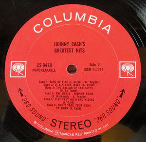 Johnny Cash - Greatest Hits Volume 1 - 1967
