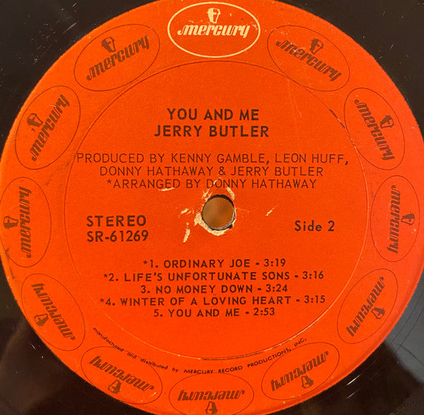 Jerry Butler - You & Me - 1970