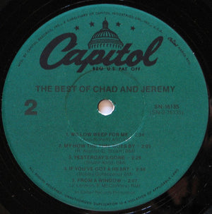 Chad & Jeremy - The Best Of Chad & Jeremy - 1980