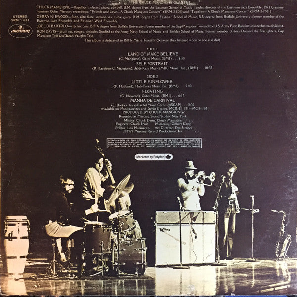 Chuck Mangione Quartet - The Chuck Mangione Quartet -