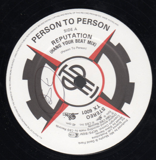 Person To Person - Reputation (Hang Your Beat Mix)