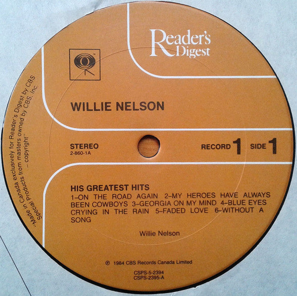 Willie Nelson - On The Road Again With 60 Of His Greatest Hits - 1984