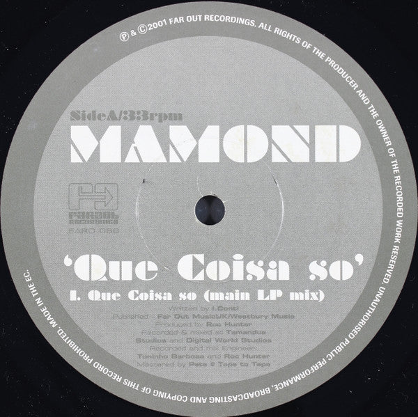 Mamond - Que Coisa So? - 2001
