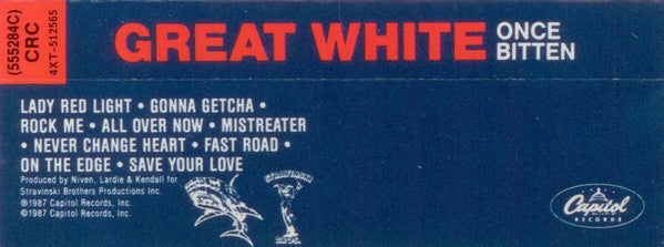 Great White - Once Bitten - 1987