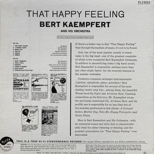 Bert Kaempfert & His Orchestra - That Happy Feeling -