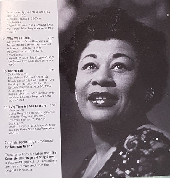 Ella Fitzgerald - The Best Of The Song Books (CD) -