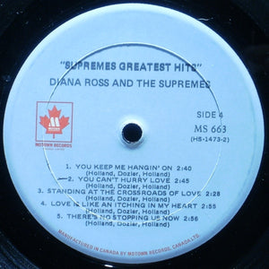 Supremes, The - Diana Ross And The Supremes Greatest Hits - 1974